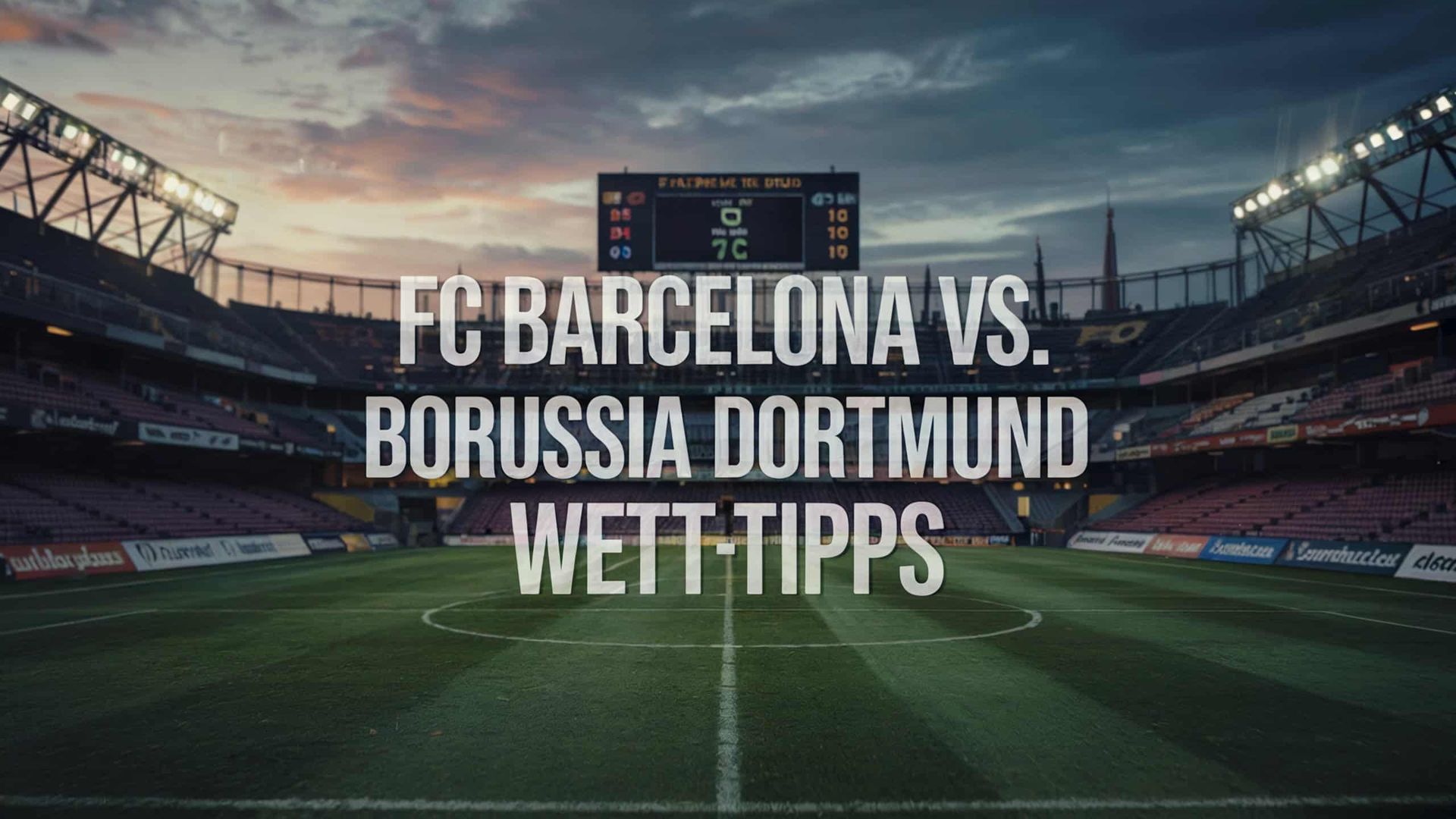 Barcelona – Dortmund Wett-Tipps und Prognose | 09.04.2025