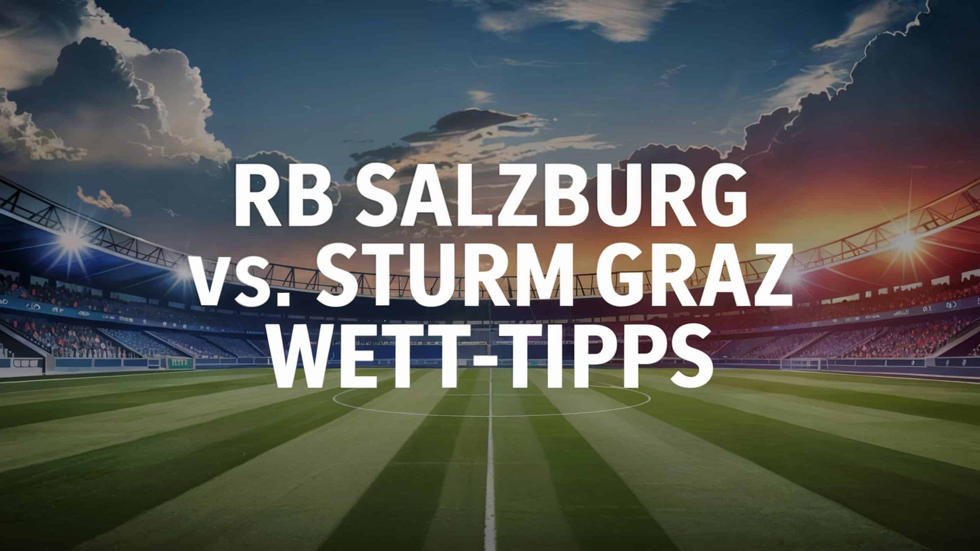 RB Salzburg – Sturm Graz Wett-Tipps und Prognose | 13.04.2025