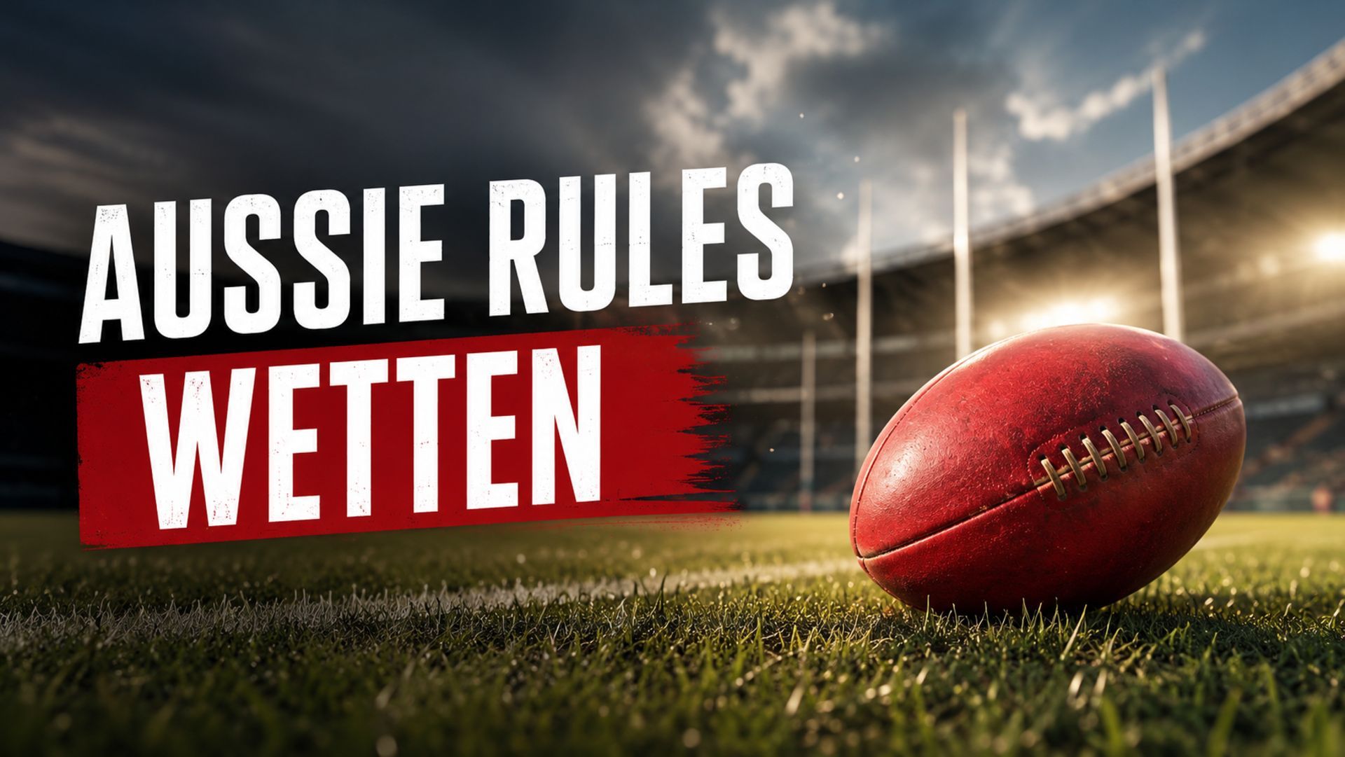 Australian Football Wetten: Regeln, Wettarten und Favoriten
