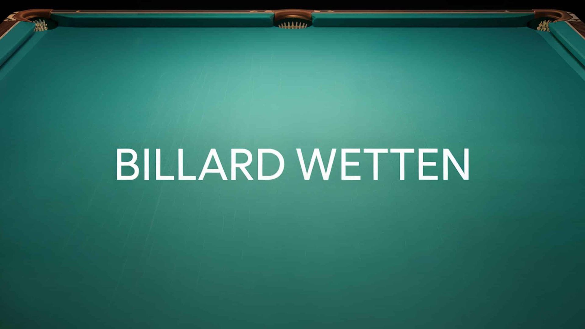 Billard Wetten – Wettmärkte, Strategien & Top-Turniere