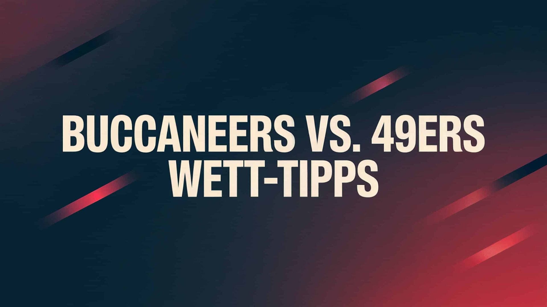 Buccaneers vs. 49ers Wett-Tipps und Spielprognose | 12.10.2025