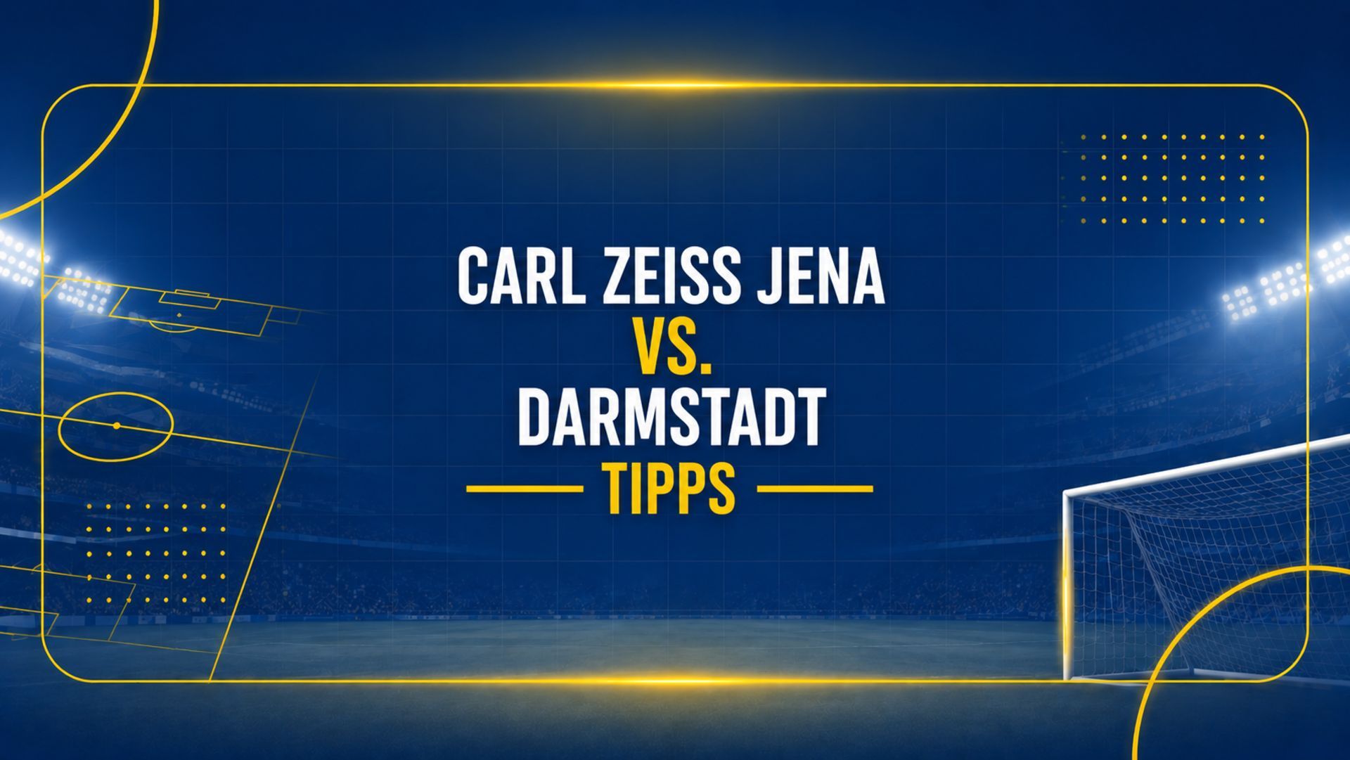 Carl Zeiss Jena - Darmstadt 98 Tipps am 23.08.2026