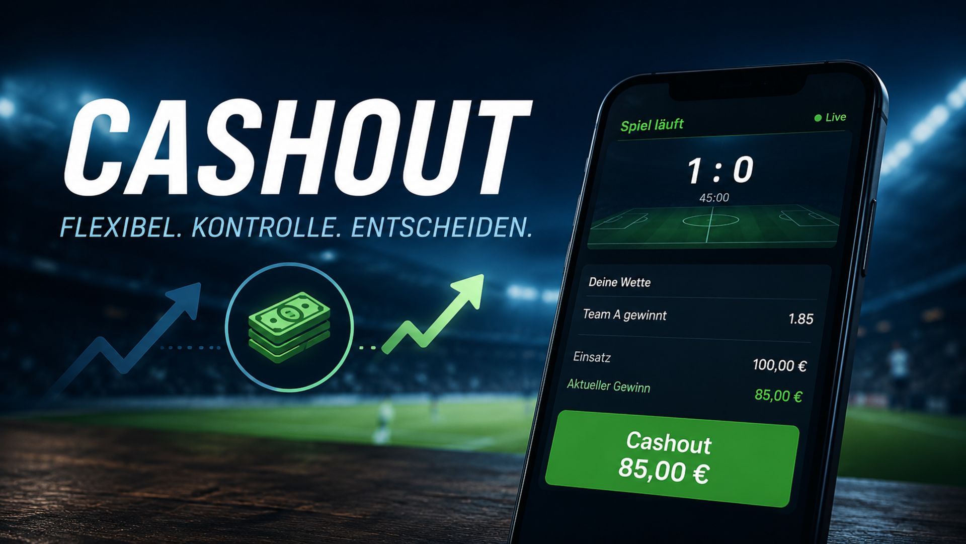 Cashout bei Sportwetten – so sicherst du deine Gewinne