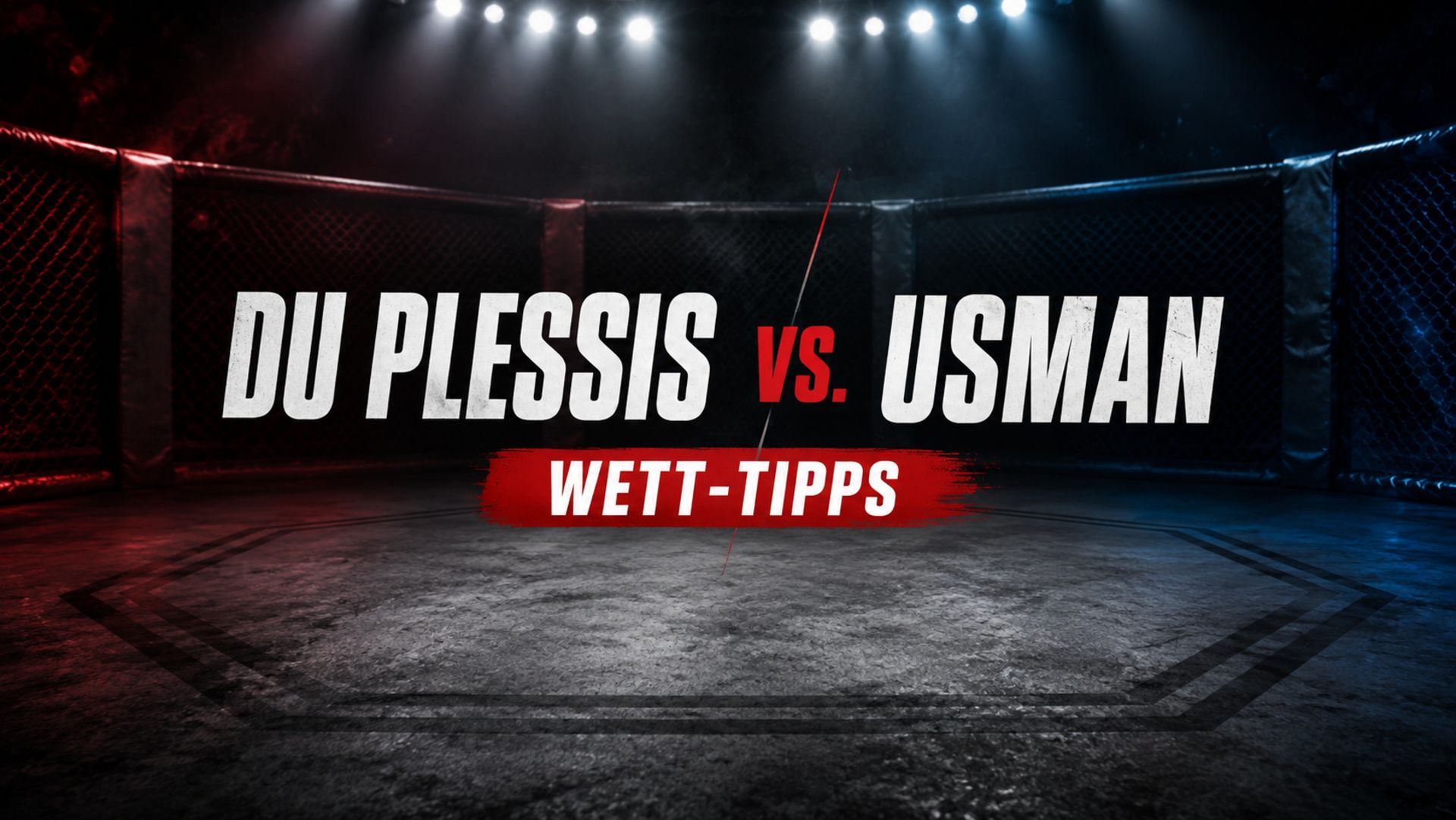 Dricus Du Plessis - Kamaru Usman Tipps und Quoten am 19.07.2026