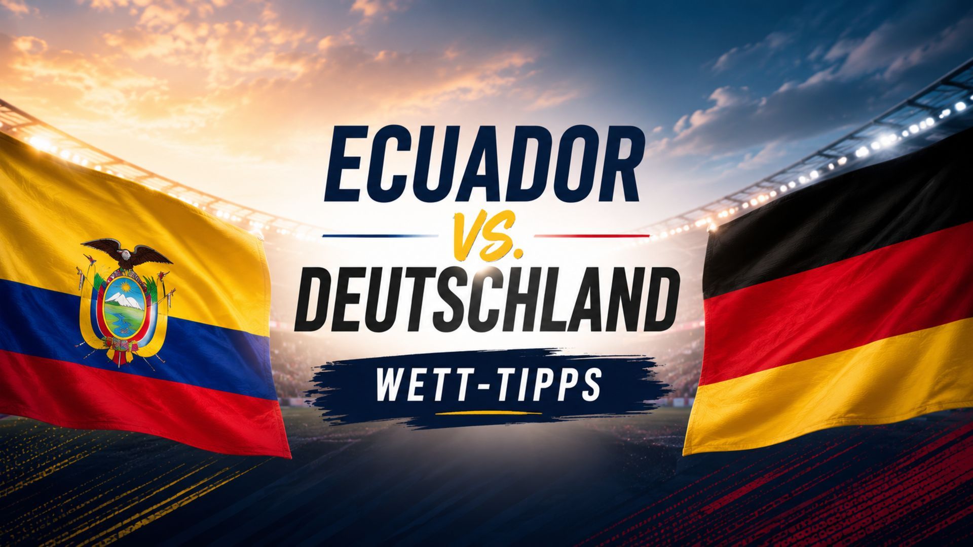 Ecuador vs. Deutschland: Tipps, Quoten und Prognose