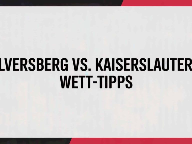 SV Elversberg vs. FC Kaiserslautern Wett-Tipps und Spielprognose | 22.08.2025