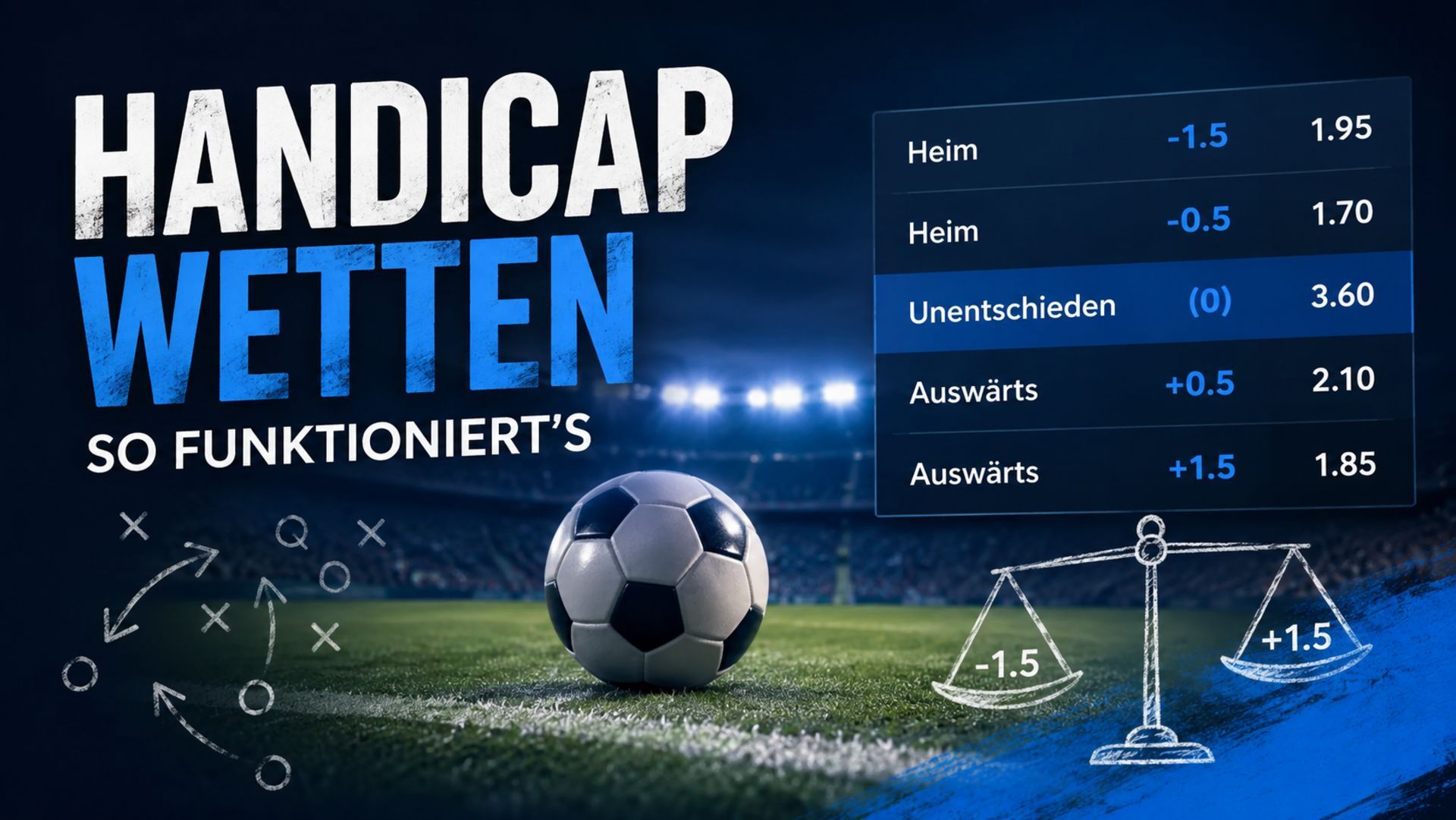 Handicap Wetten: Strategien, Tipps und Risiken