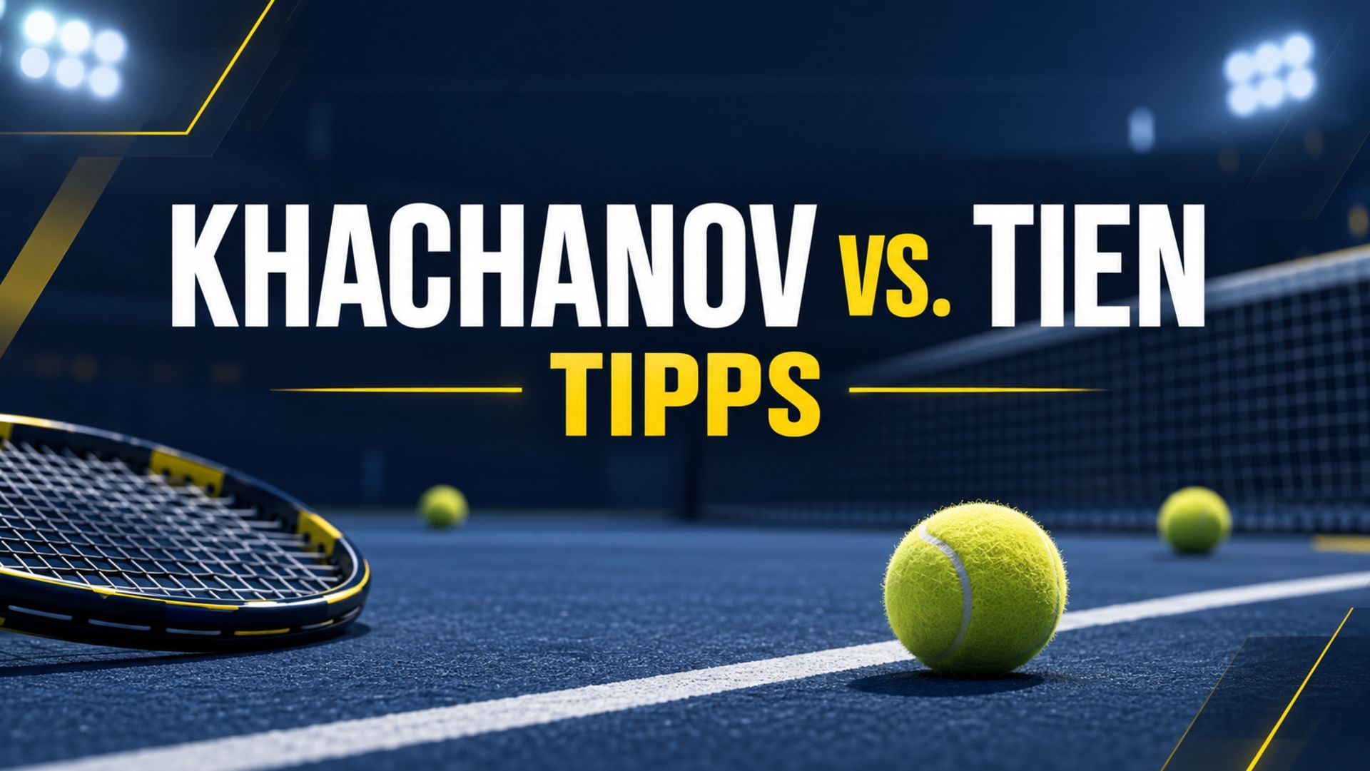 Khachanov - Tien Tipps, Prognose und Quoten