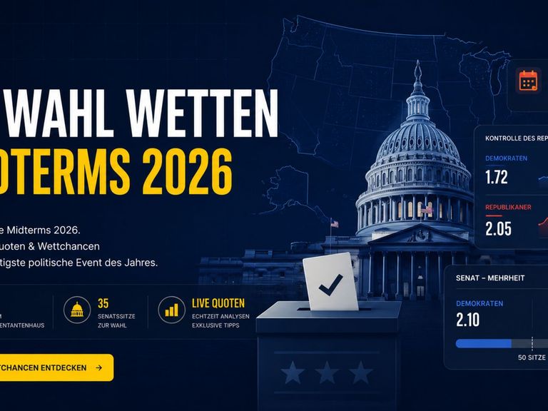  US Wahl Wetten zu den Midterms 2026