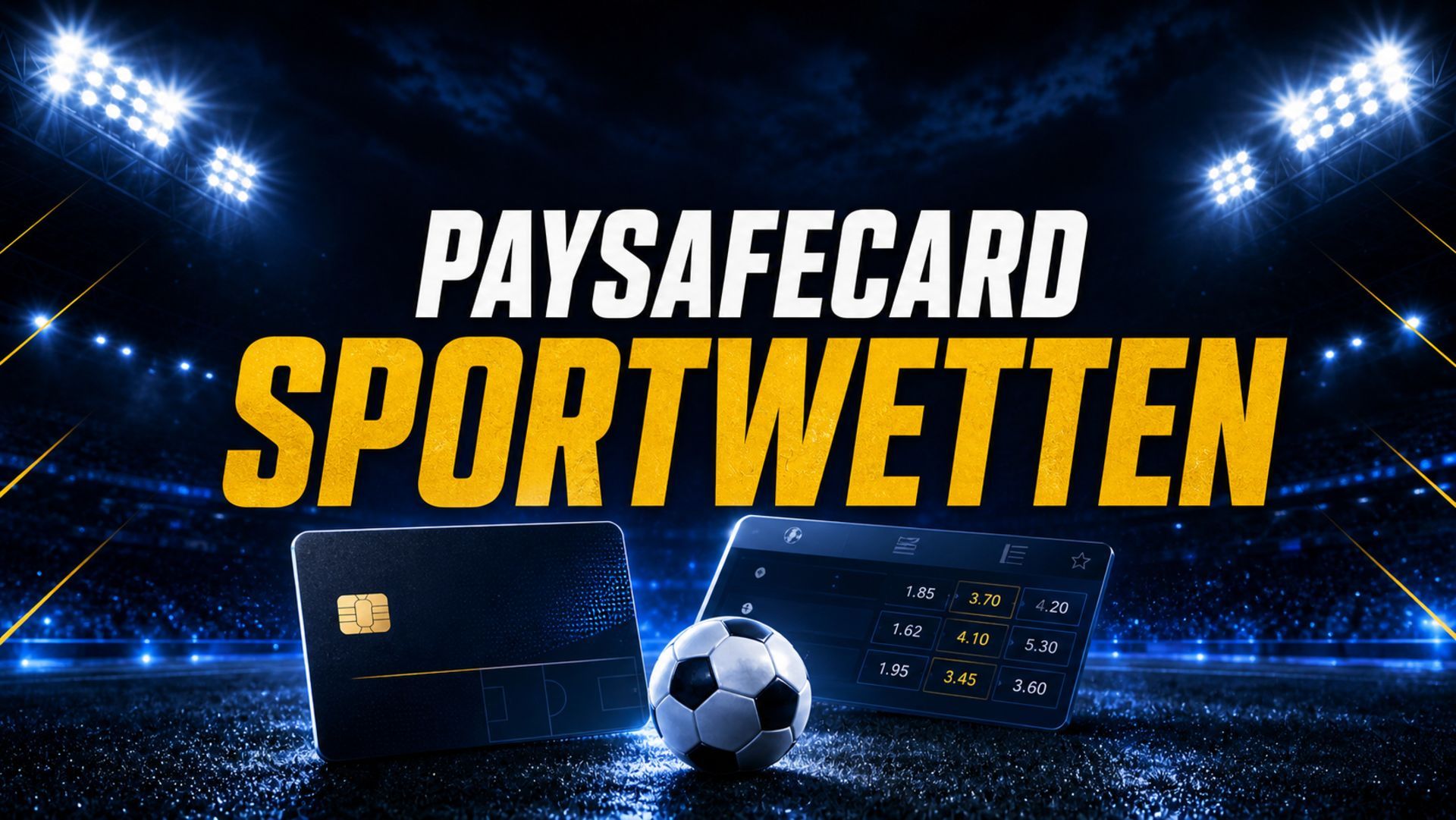 Paysafecard Sportwetten und Wettanbieter