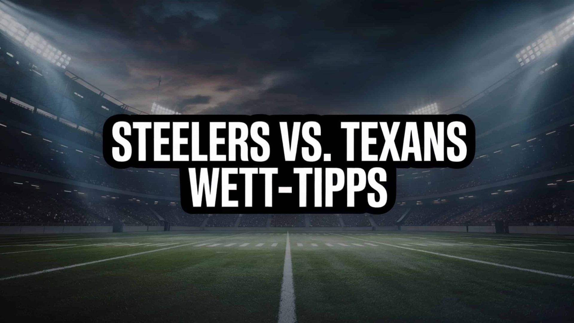 Pittsburgh Steelers – Houston Texans Tipps und Spielprognose | 13.01.2026