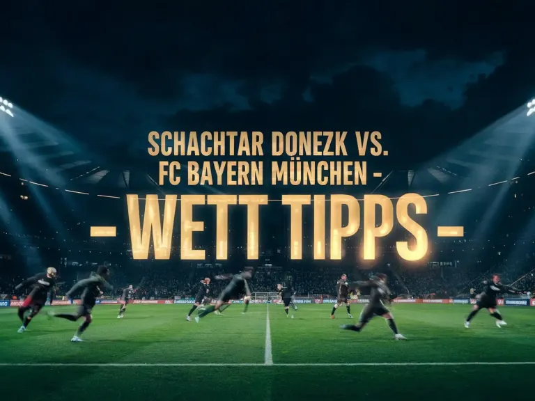 Schachtar Donezk vs. Bayern München: Wett-Tipps und Prognose 10.12.2024