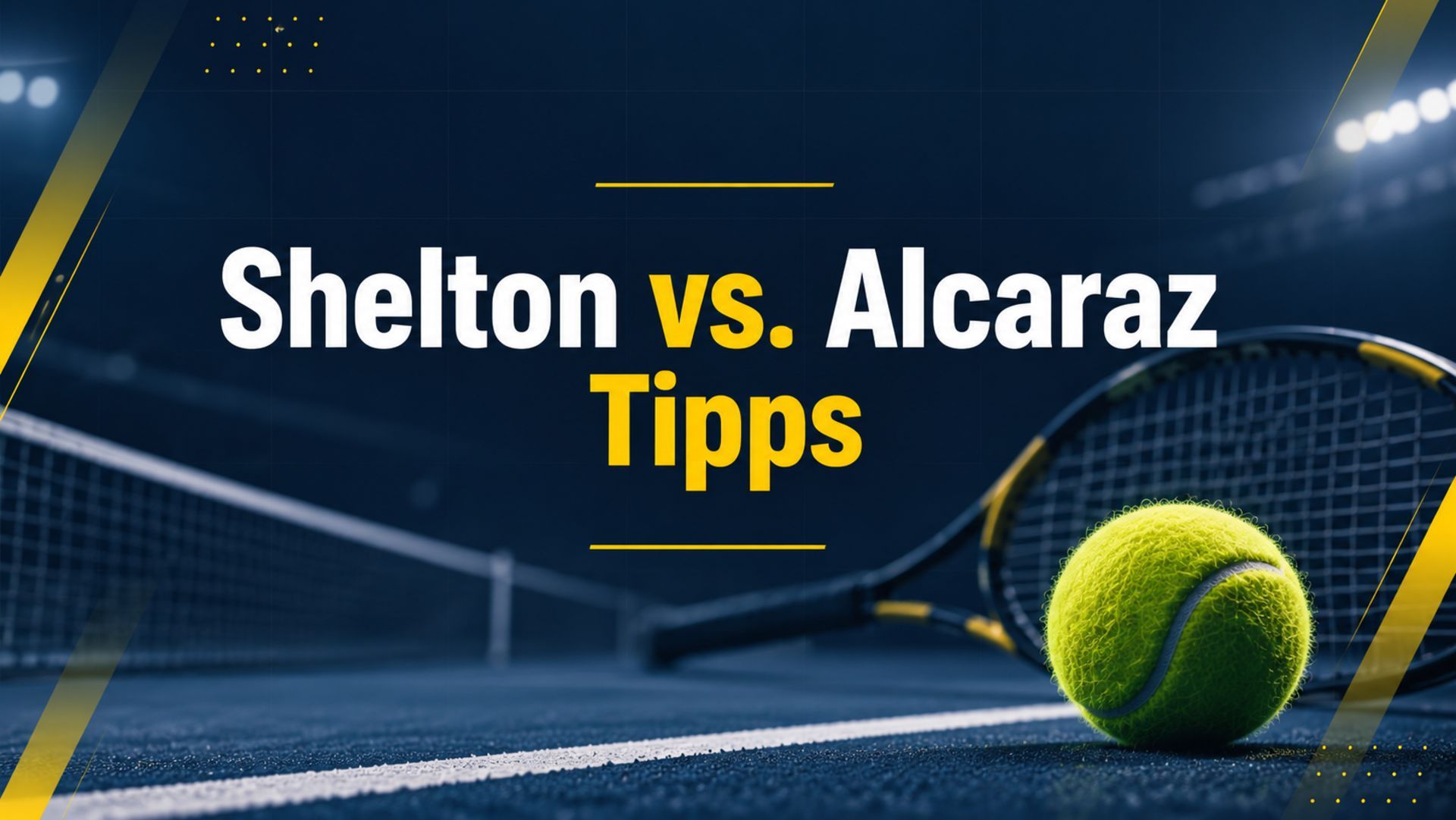 Ben Shelton - Carlos Alcaraz Tipps und Quoten am 08.09.2026