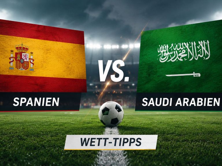 Spanien vs. Saudi-Arabien: Wett-Tipps & Prognose am 21.06.2026