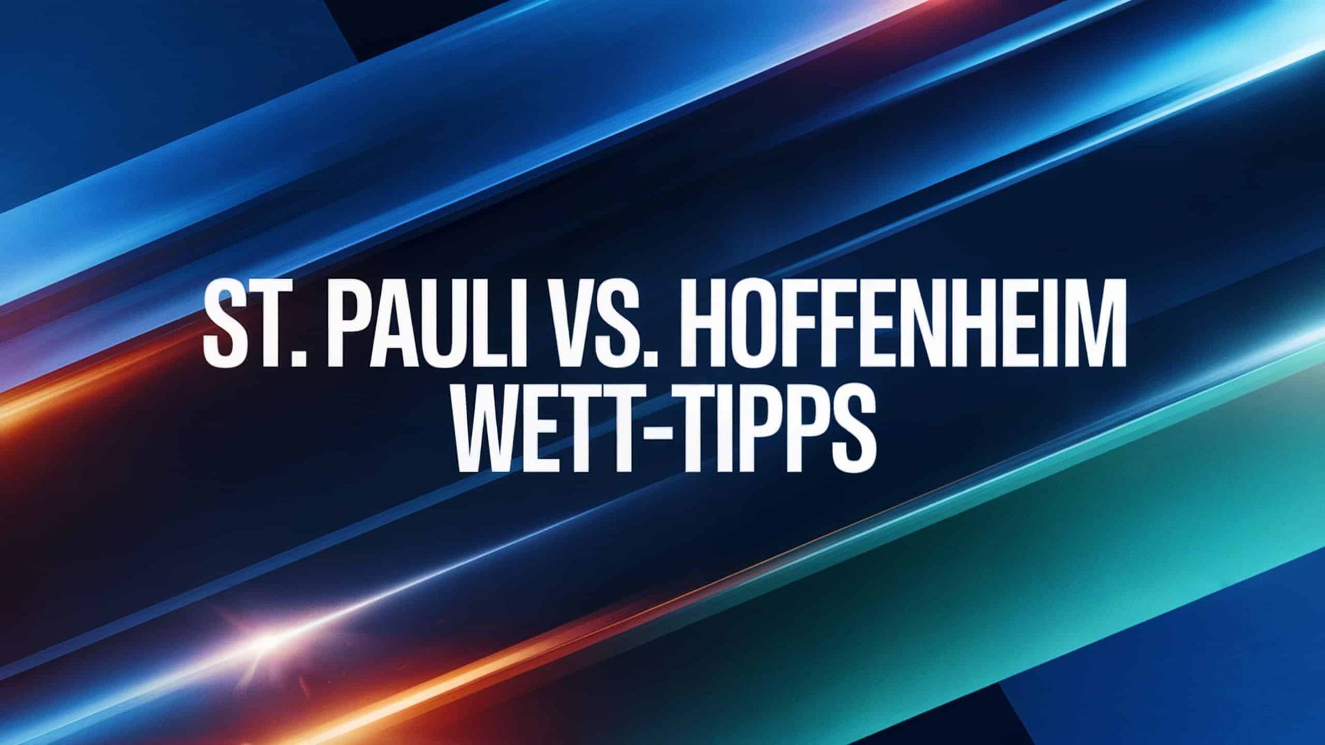 St. Pauli vs. TSG Hoffenheim Wett-Tipps und Spielprognose | 19.10.2025