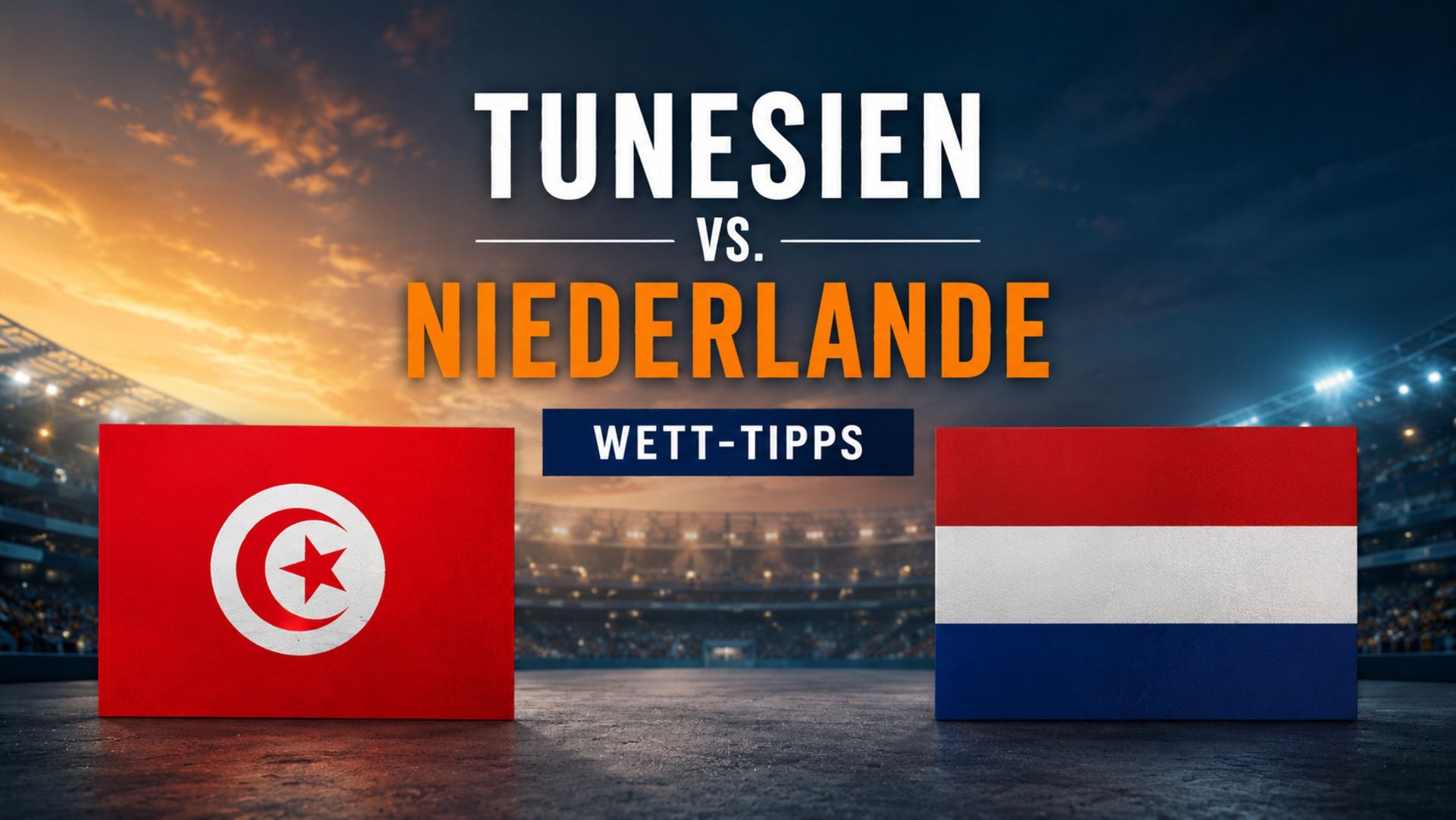 Tunesien - Niederlande: Tipps und Prognose zur WM 2026 