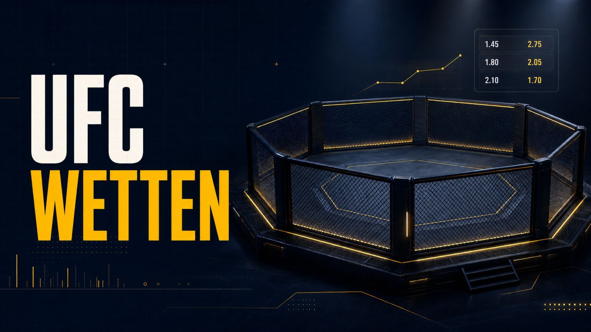 UFC Wetten: Wettarten, Regeln und Tipps 