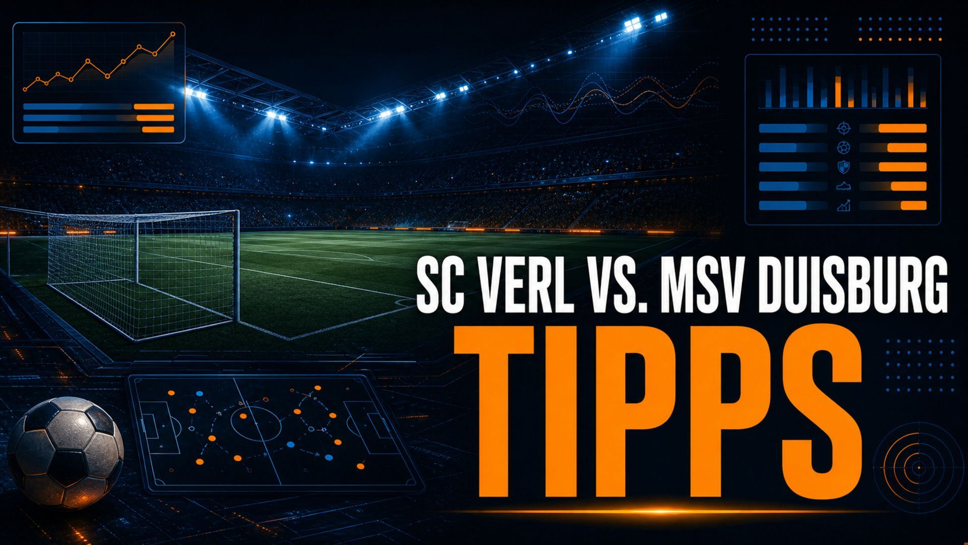 SC Verl - MSV Duisburg Tipps und Prognose am 15.08.2026