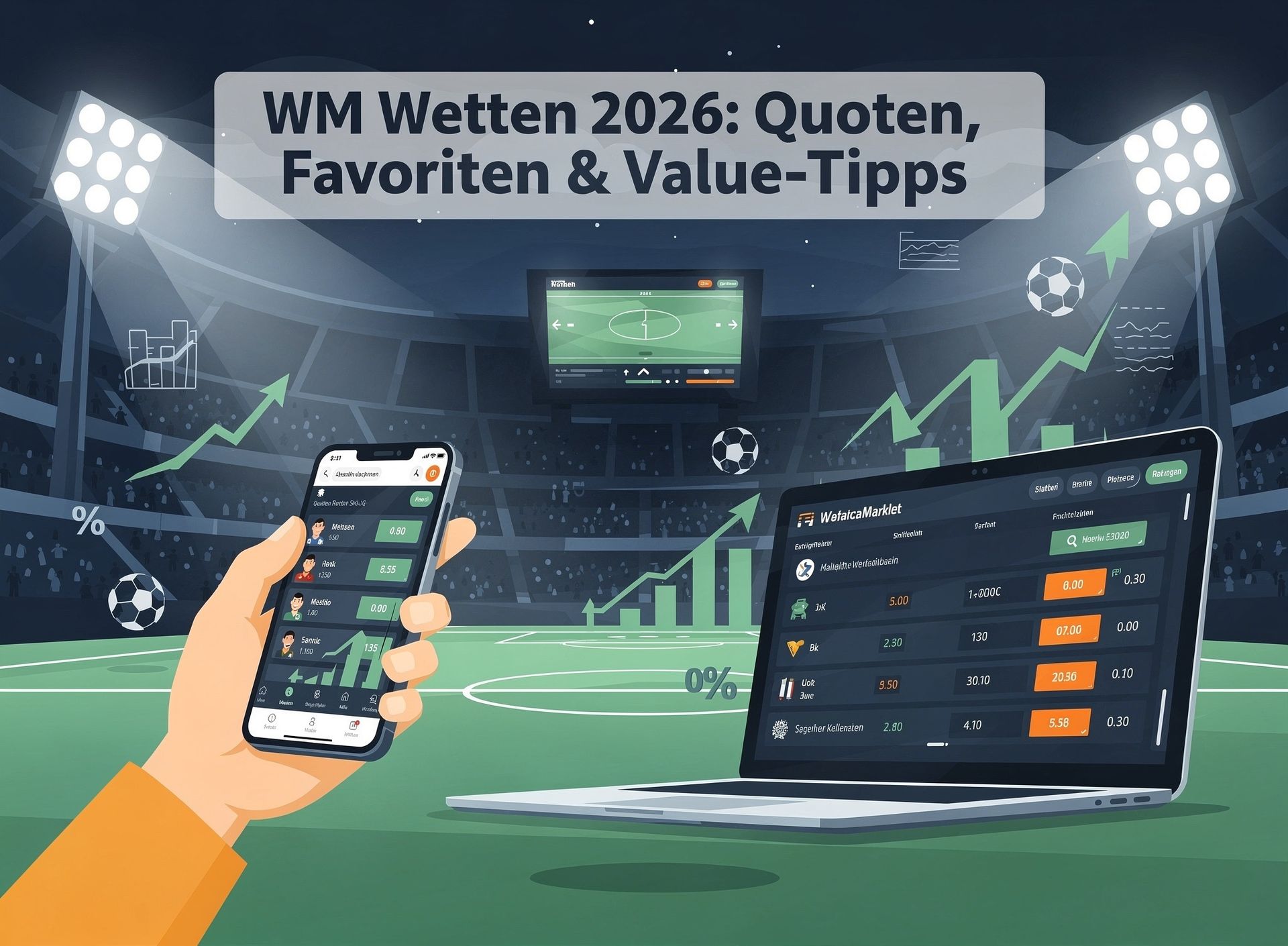 WM Wetten 2026: Favoriten, Quoten und alles zum neuen 48-Teams-Format