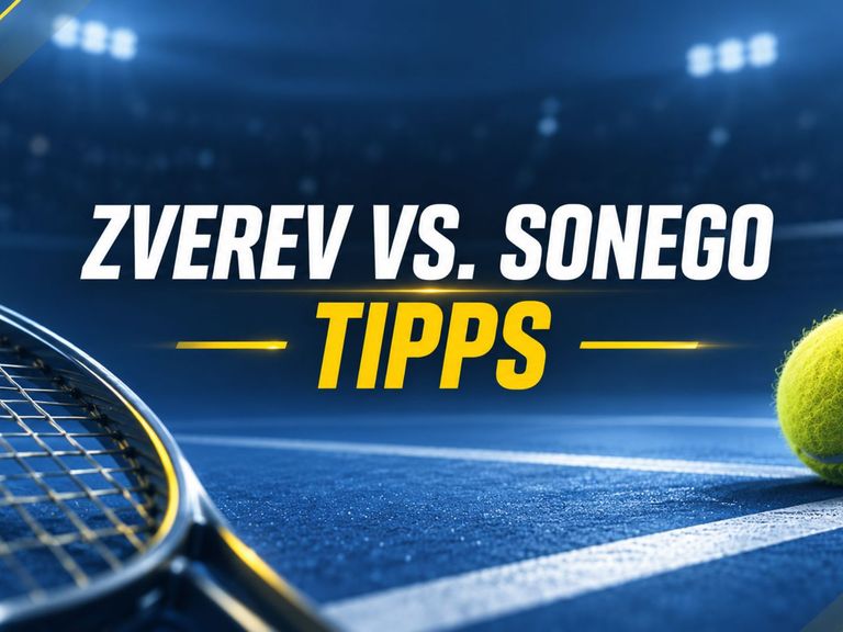 Zverev - Sonego Tipps, Quoten und Prognose am 30.08.2026